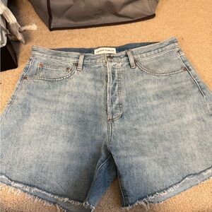 Denim Forum ex-boyfriend Blue Denim Shorts